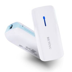 別優(yōu) Biutoyu Y W52 5200mAh 3G WiFi 多功能移動電源 夢幻藍(lán)隨身能量站
